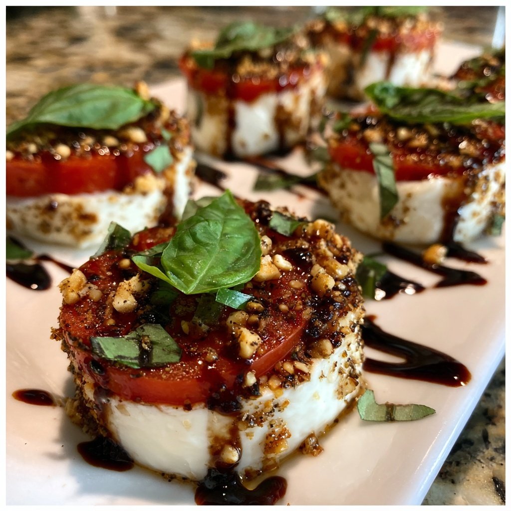 Caprese mit Büffelmozzarella