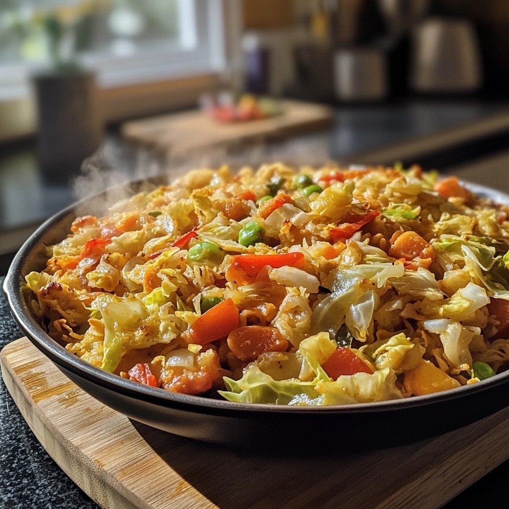 Asiatische Krautpfanne