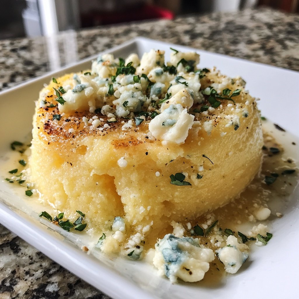 Polenta mit Gorgonzola