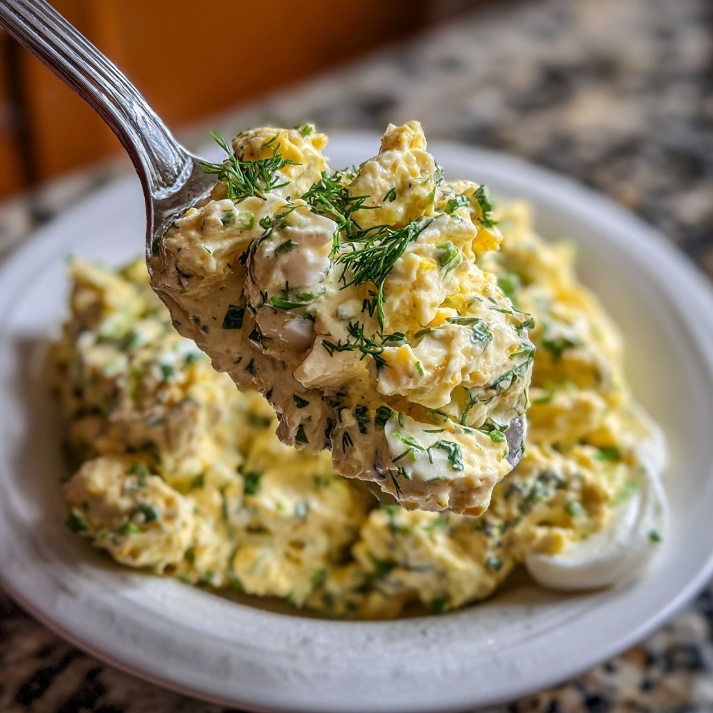 Schnell & Einfach 10-Minuten-Eiersalat mit Joghurt