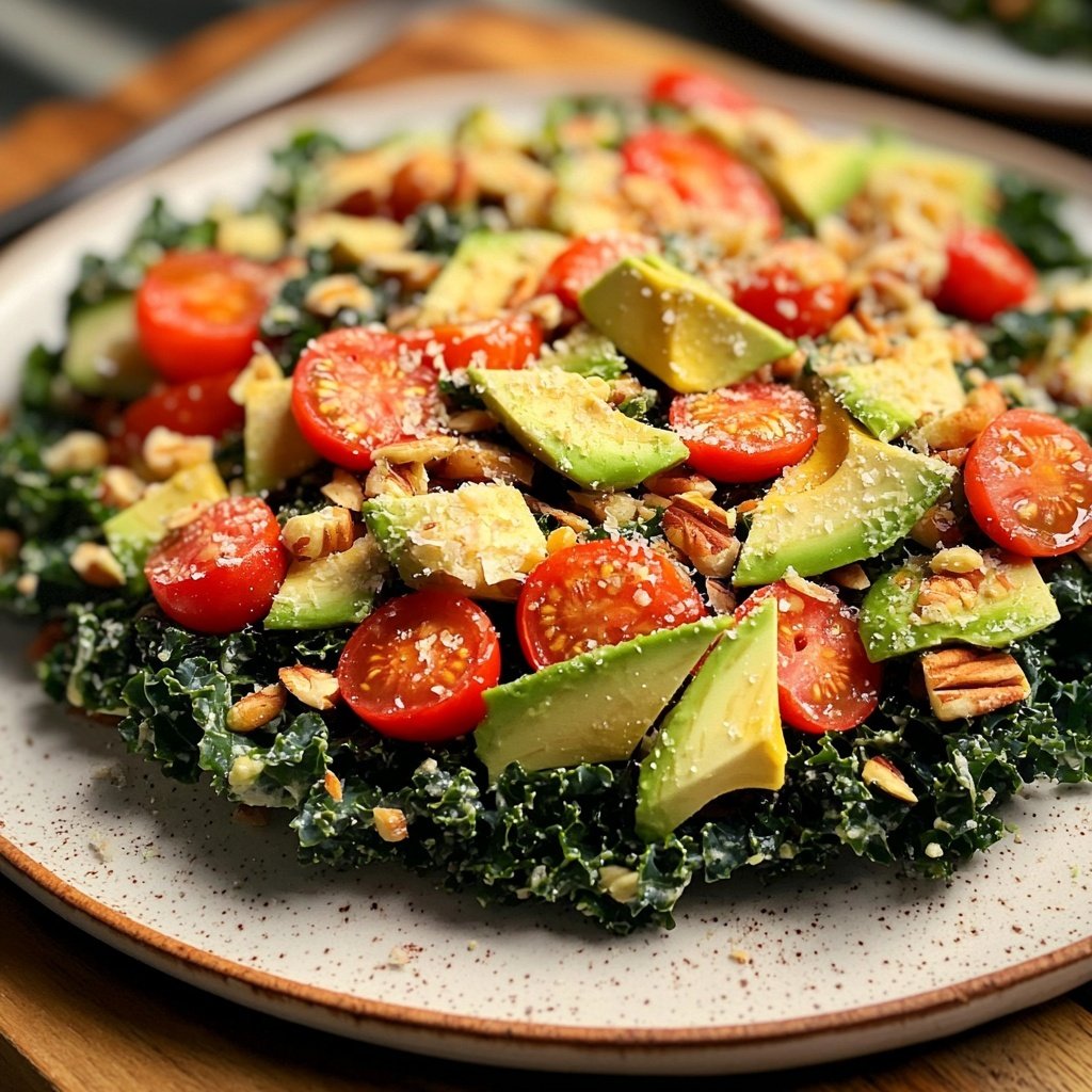 Wholesome Kale Delight – Frischer Salatgenuss