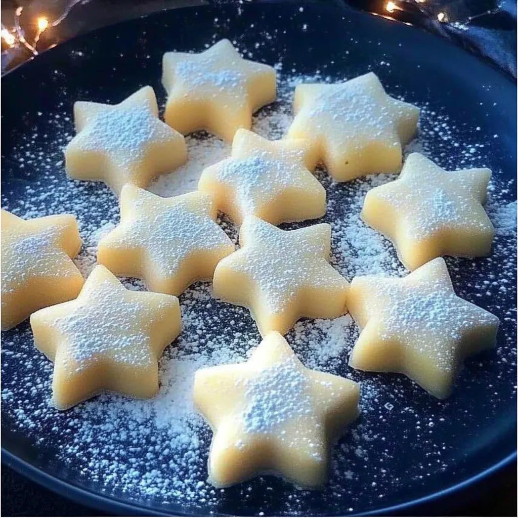 Zarte Zitronensterne