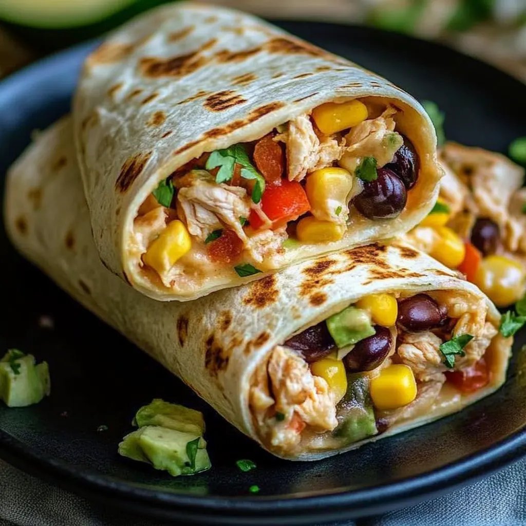 Southwest Hähnchen Wrap