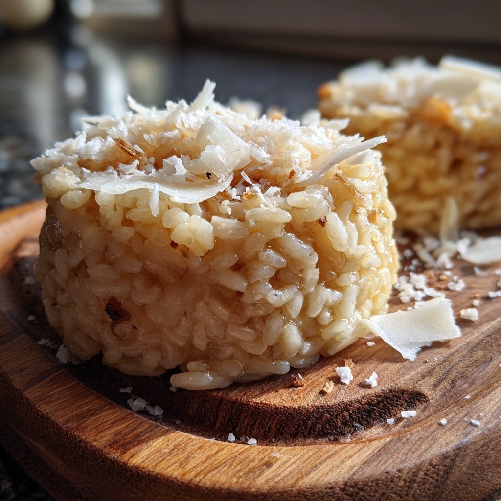 Risotto mit Champagner und Parmesan