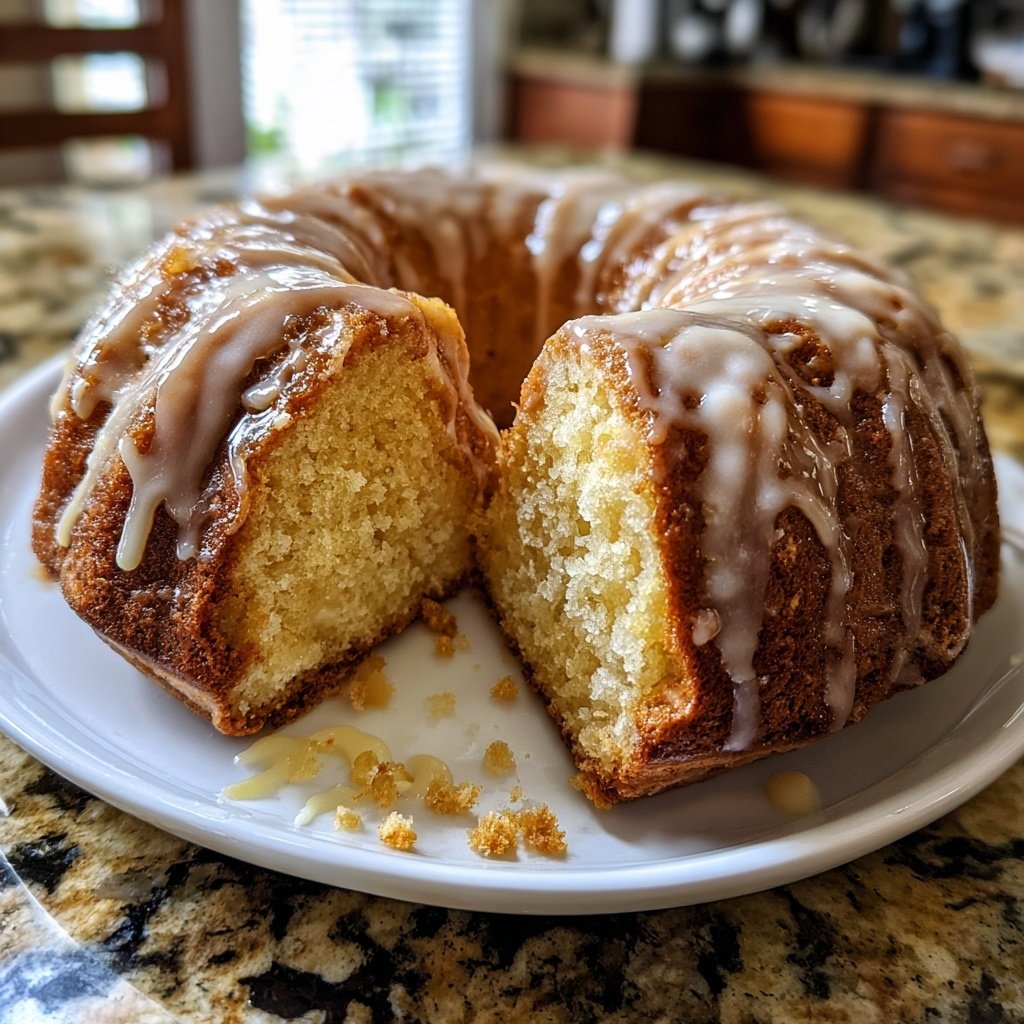 Bananenkuchen mit Vanille