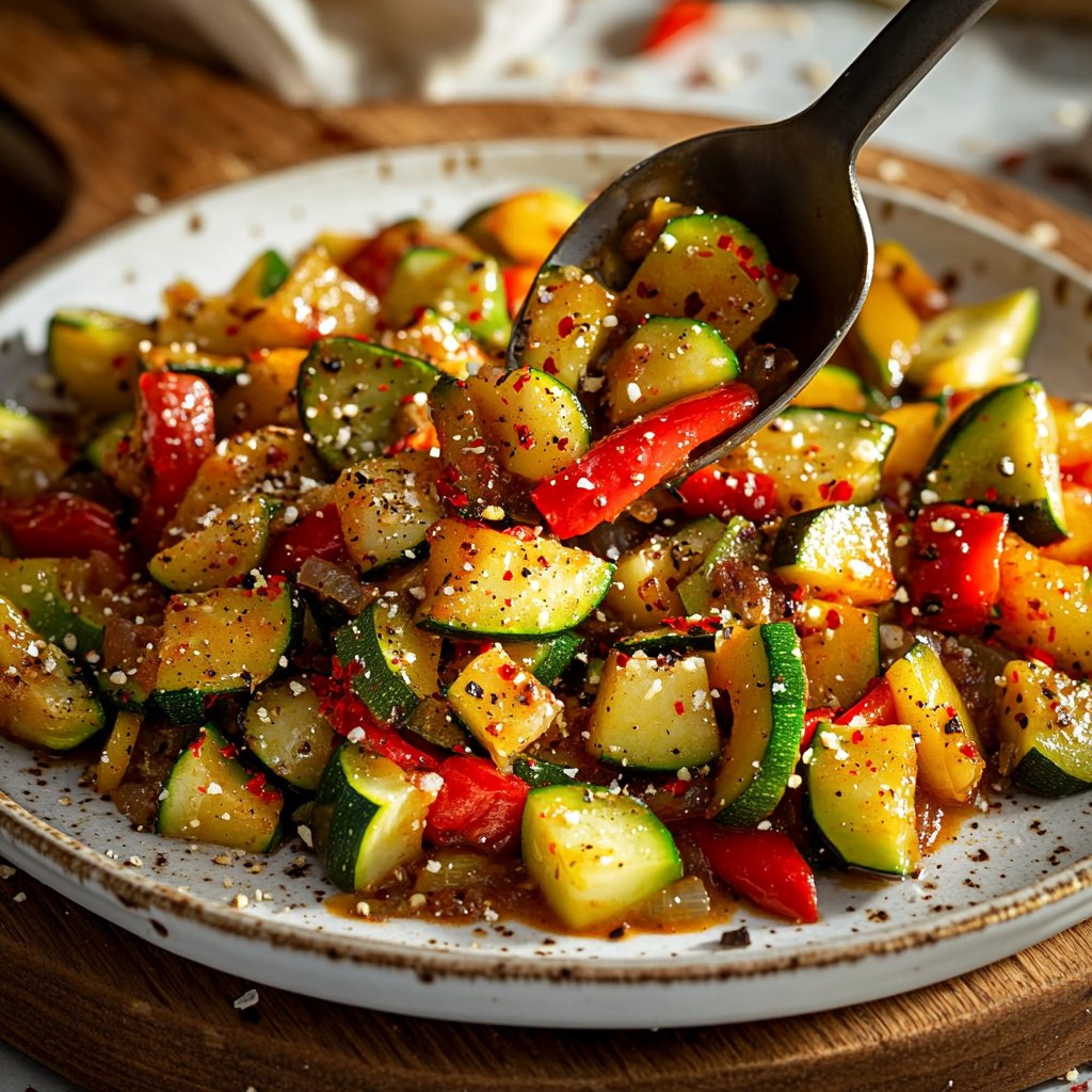 Gemüsepfanne mit Chili