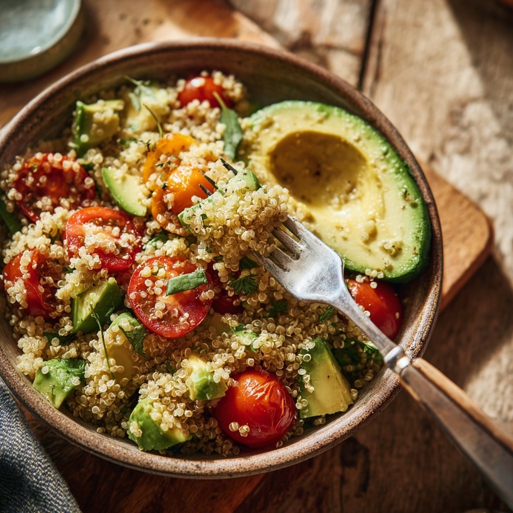Gesunde Mittagessen für die Arbeit
