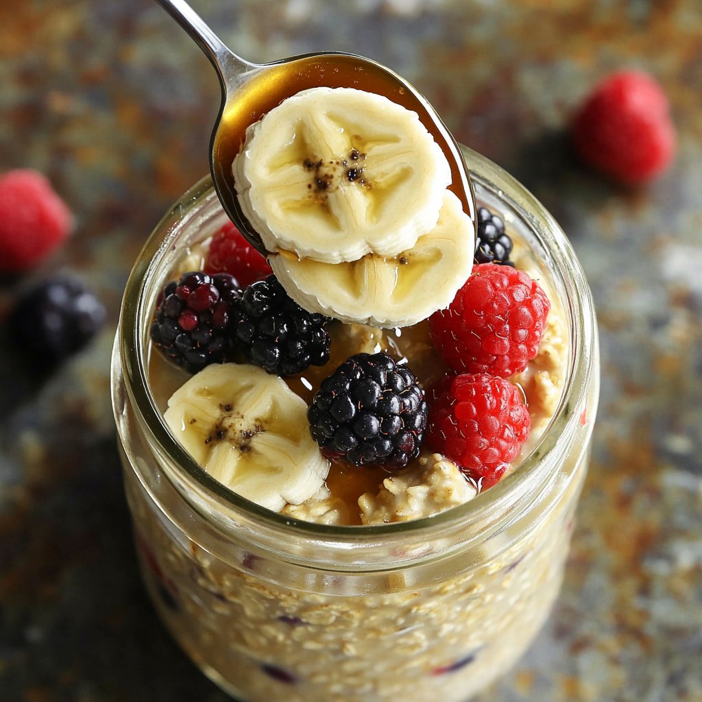 Overnight Oats mit Früchten