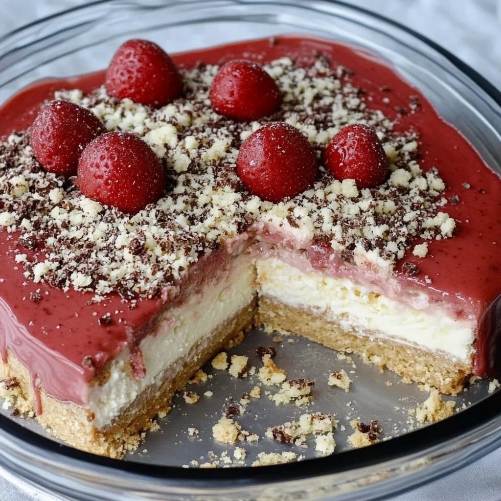 No Bake Schokoladen Kokos Kuchen