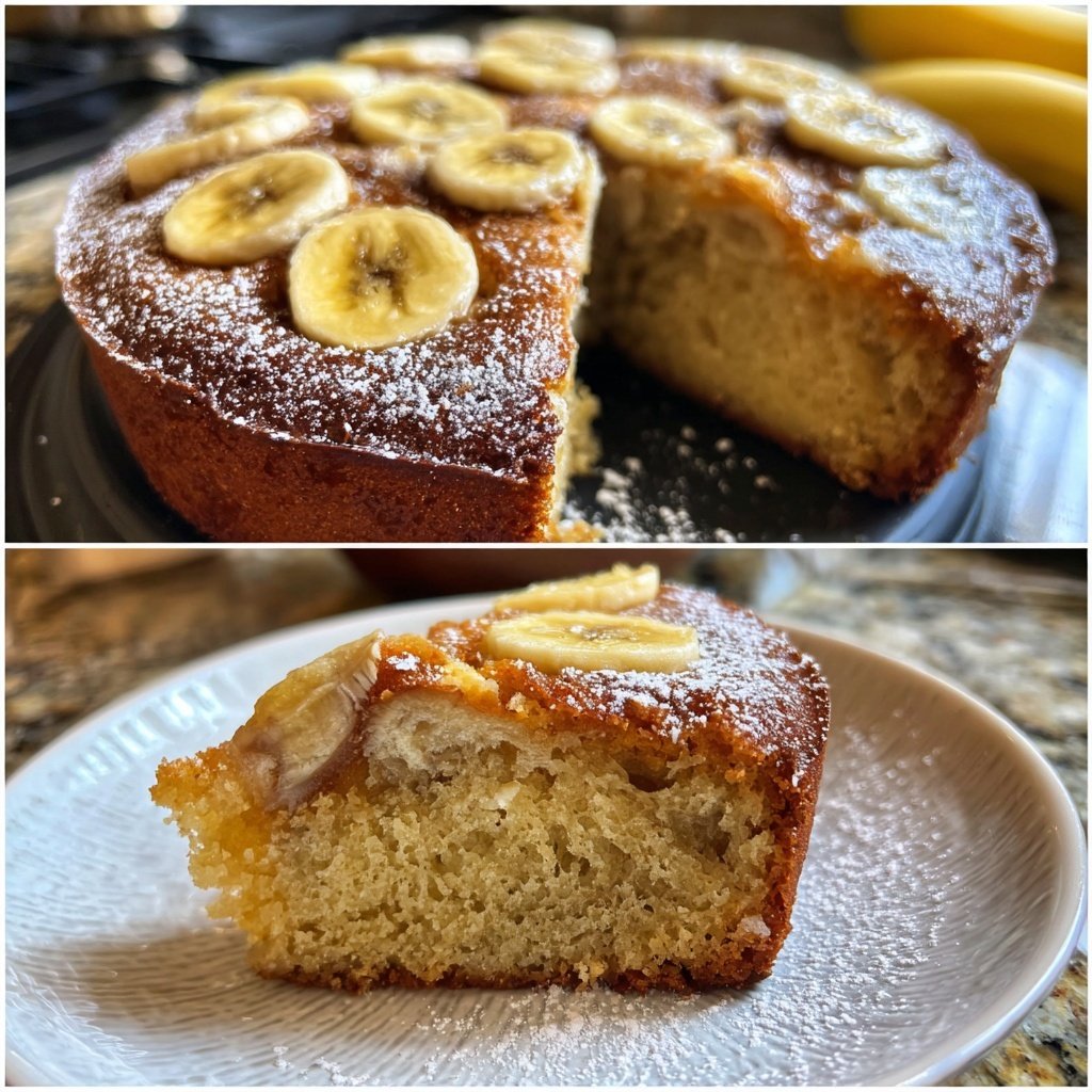 Bananenkuchen mit Buttermilch