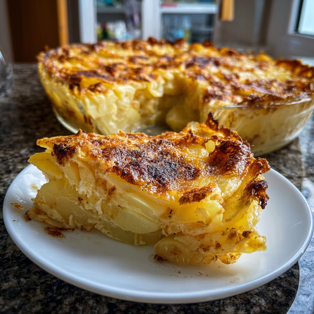 Kartoffelgratin mit Trüffel