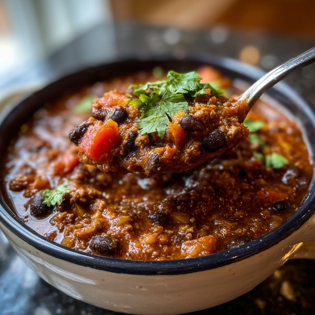 Chili sin Carne mit Bohnen