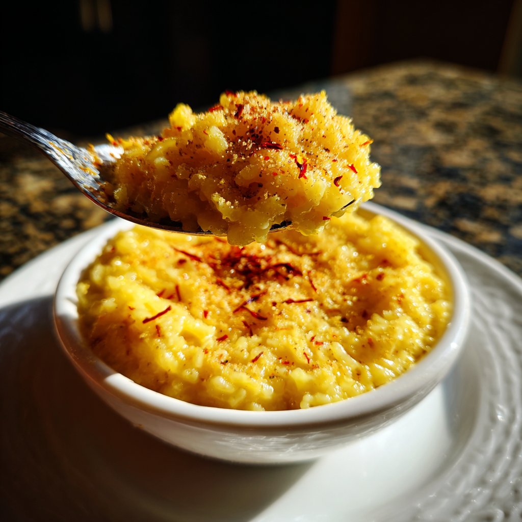 Safranrisotto für ein besonderes Dinner