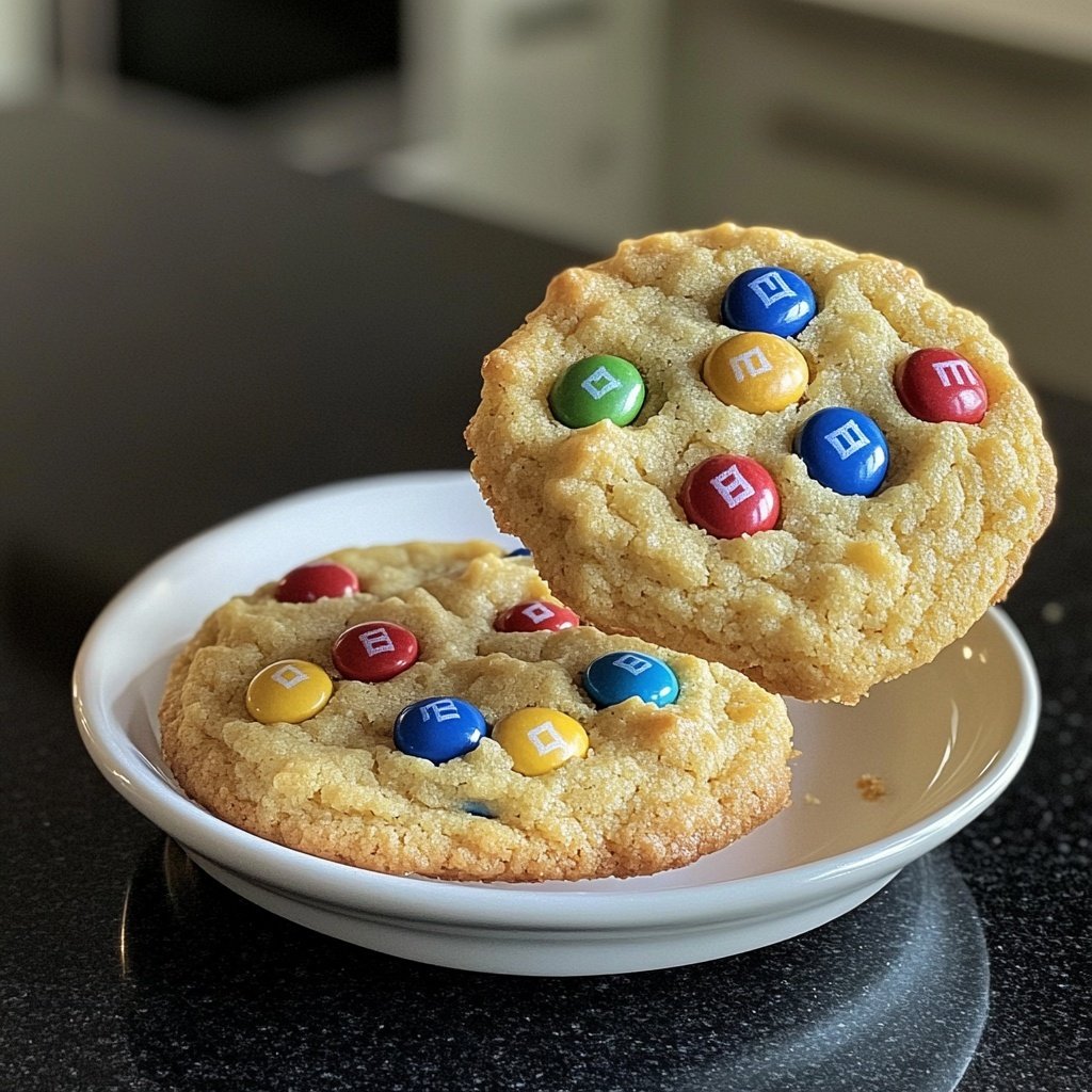 Cookies mit M&Ms