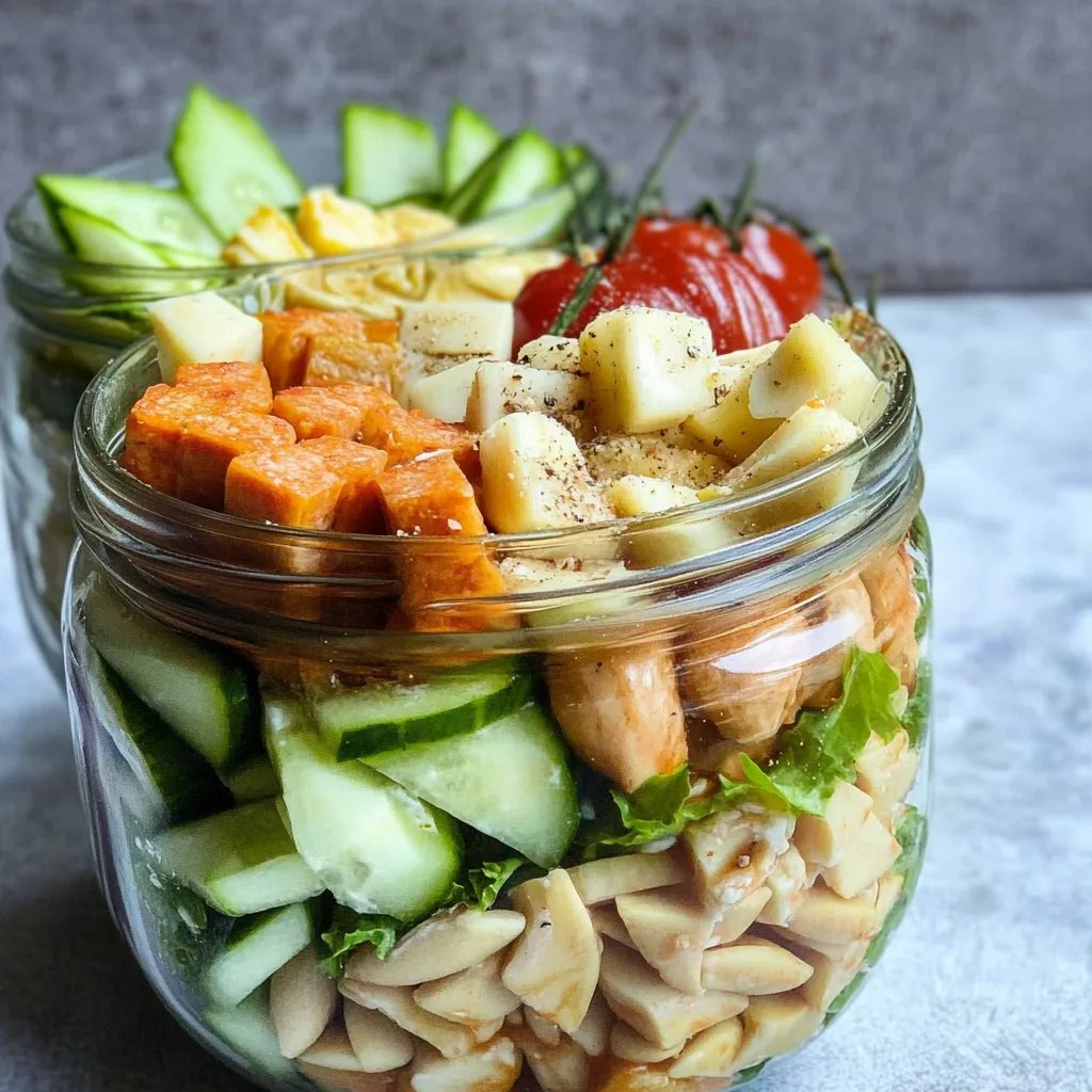 Meal Prep Salat - super einfach